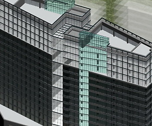 City office building avant-garde hotel  473