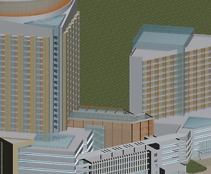 City office building avant-garde hotel  474