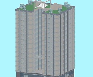 City office building avant-garde hotel  479