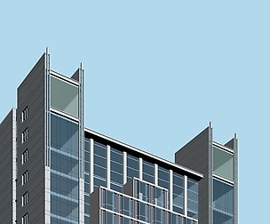 City office building avant-garde hotel  484
