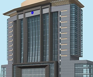 City office building avant-garde hotel  505