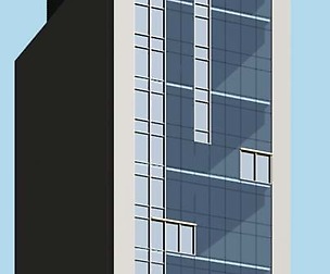 City office building avant-garde hotel  506