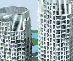 City office building avant-garde hotel  512