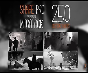 RAZUM SHAPE PRO MEGAPACK for PROCREATE/Photoshop
