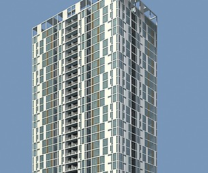City office building avant-garde hotel  513