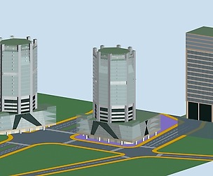 City office building avant-garde hotel  514