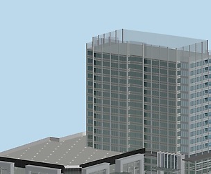 City office building avant-garde hotel  515