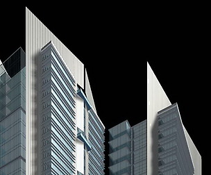 City office building avant-garde hotel  517