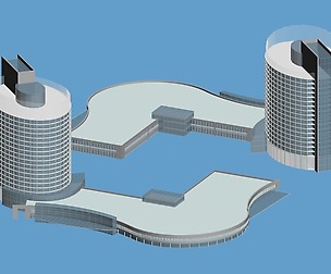 City office building avant-garde hotel  518