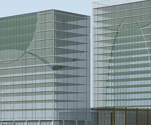 City office building avant-garde hotel  526