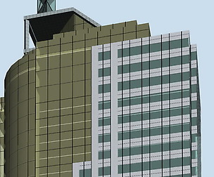City office building avant-garde hotel  538