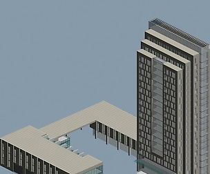 City office building avant-garde hotel  544