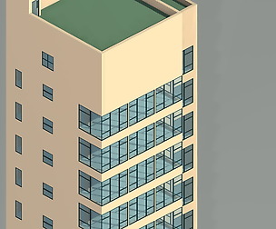 City office building avant-garde hotel  549