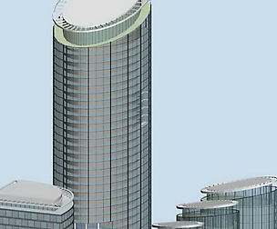 City office building avant-garde hotel  569