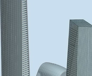 City office building avant-garde hotel  573
