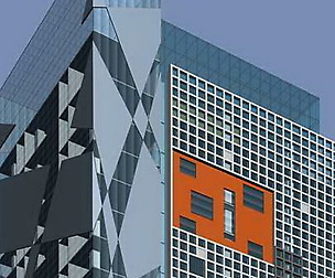 City office building avant-garde hotel  576