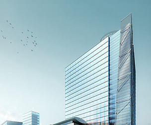 City office building avant-garde hotel  583