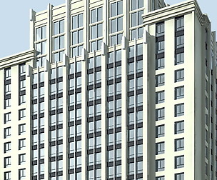 City office building avant-garde hotel  590
