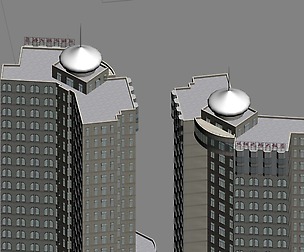 City office building avant-garde hotel  597