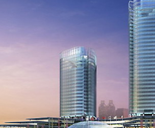 City office building avant-garde hotel  599