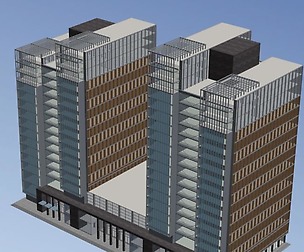 City office building avant-garde hotel  602