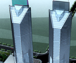 City office building avant-garde hotel  604