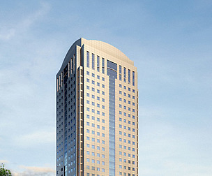 City office building avant-garde hotel  615