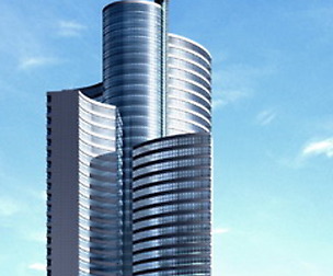 City office building avant-garde hotel  617