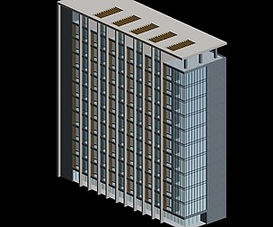 City office building avant-garde hotel  624