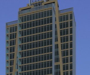 City office building avant-garde hotel  626