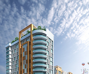 City office building avant-garde hotel  632