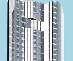 City office building avant-garde hotel  640