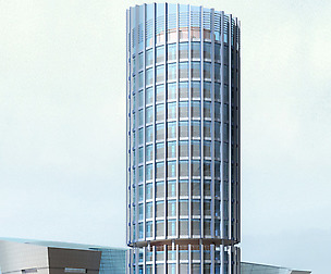 City office building avant-garde hotel  645