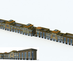 City office building avant-garde hotel  652