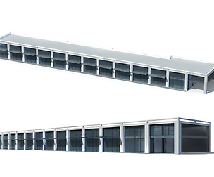 City office building avant-garde hotel  654