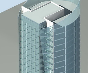 City office building avant-garde hotel  541
