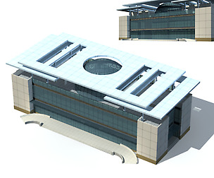 City office building avant-garde hotel  201