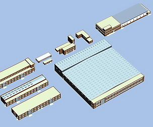 Factory building  018