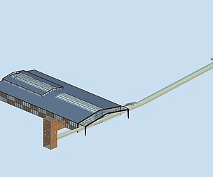 Factory building  032