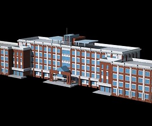 City planning office building fashion design - 08