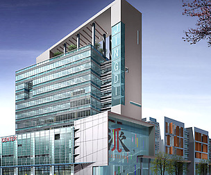 City planning office building fashion design - 09