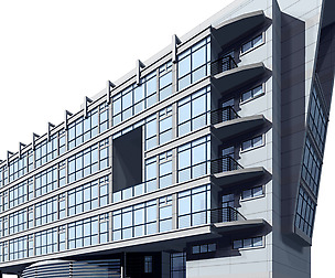 City planning office building fashion design - 11