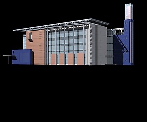 City planning office building fashion design - 12