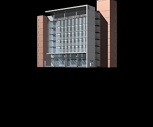 City planning office building fashion design - 17