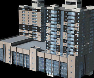 City planning office building fashion design - 19