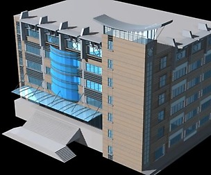 City planning office building fashion design - 21