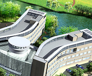 City planning office building fashion design - 24