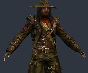 man character cowboy