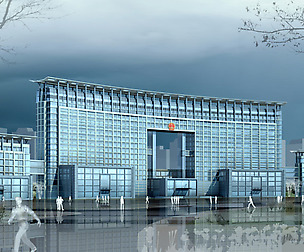 City planning office building fashion design - 52