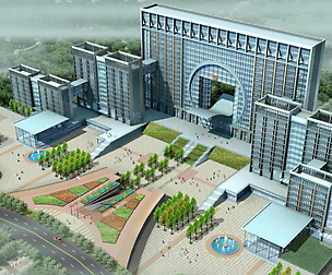 City planning office building fashion design - 54